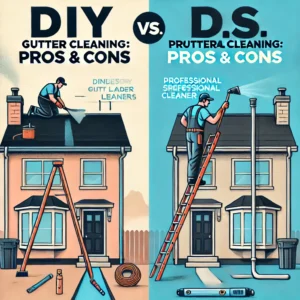 Read more about the article DIY vs. Professional Gutter Cleaning: Which Is Right for You?