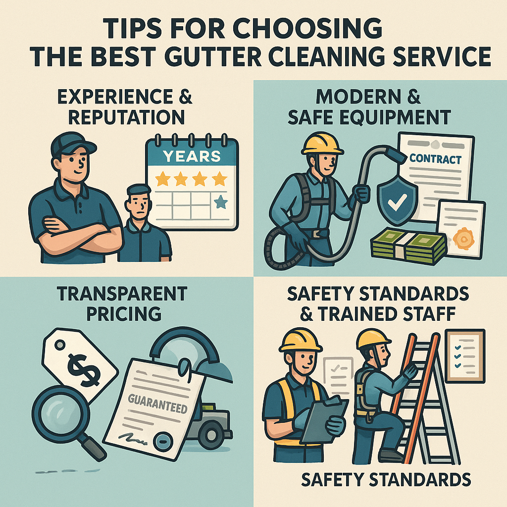 Read more about the article Guide to Choosing the Best Gutter Cleaning Services