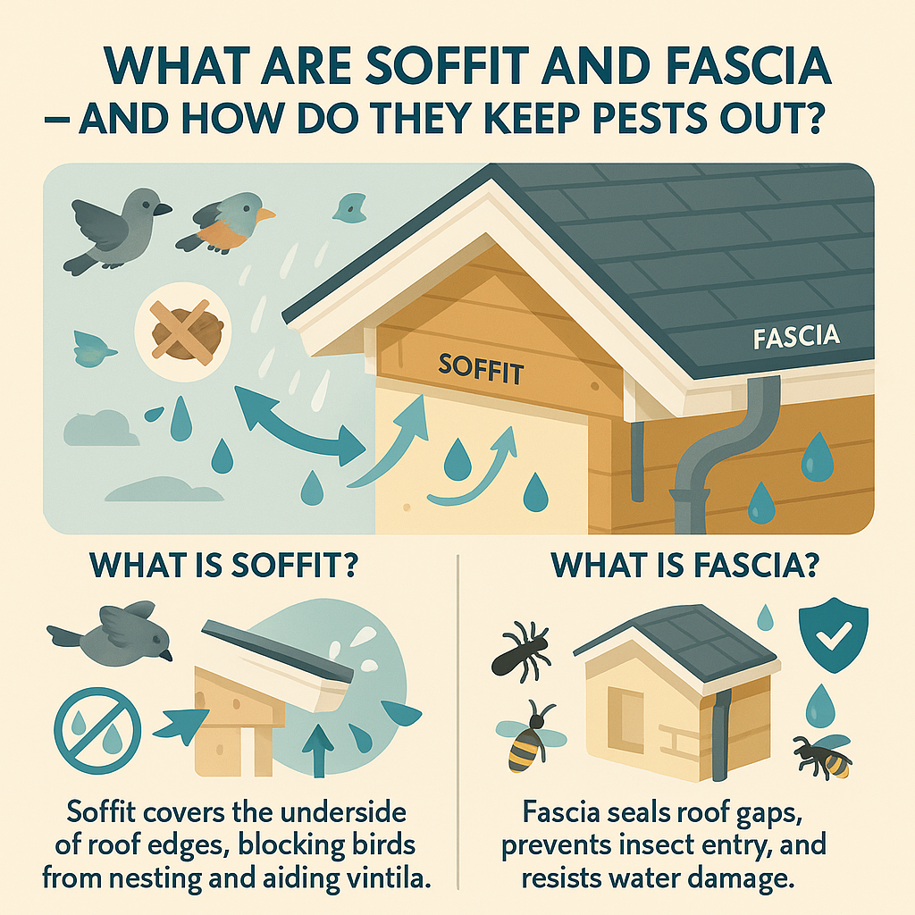 Read more about the article How Soffits and Fascias Prevent Birds and Insects