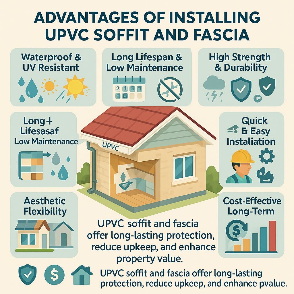 You are currently viewing Benefits of Installing UPVC Soffits and Fascias