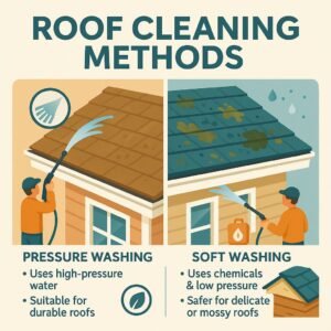 Read more about the article Comprehensive Guide to Roof Cleaning in London: Tips and Methods