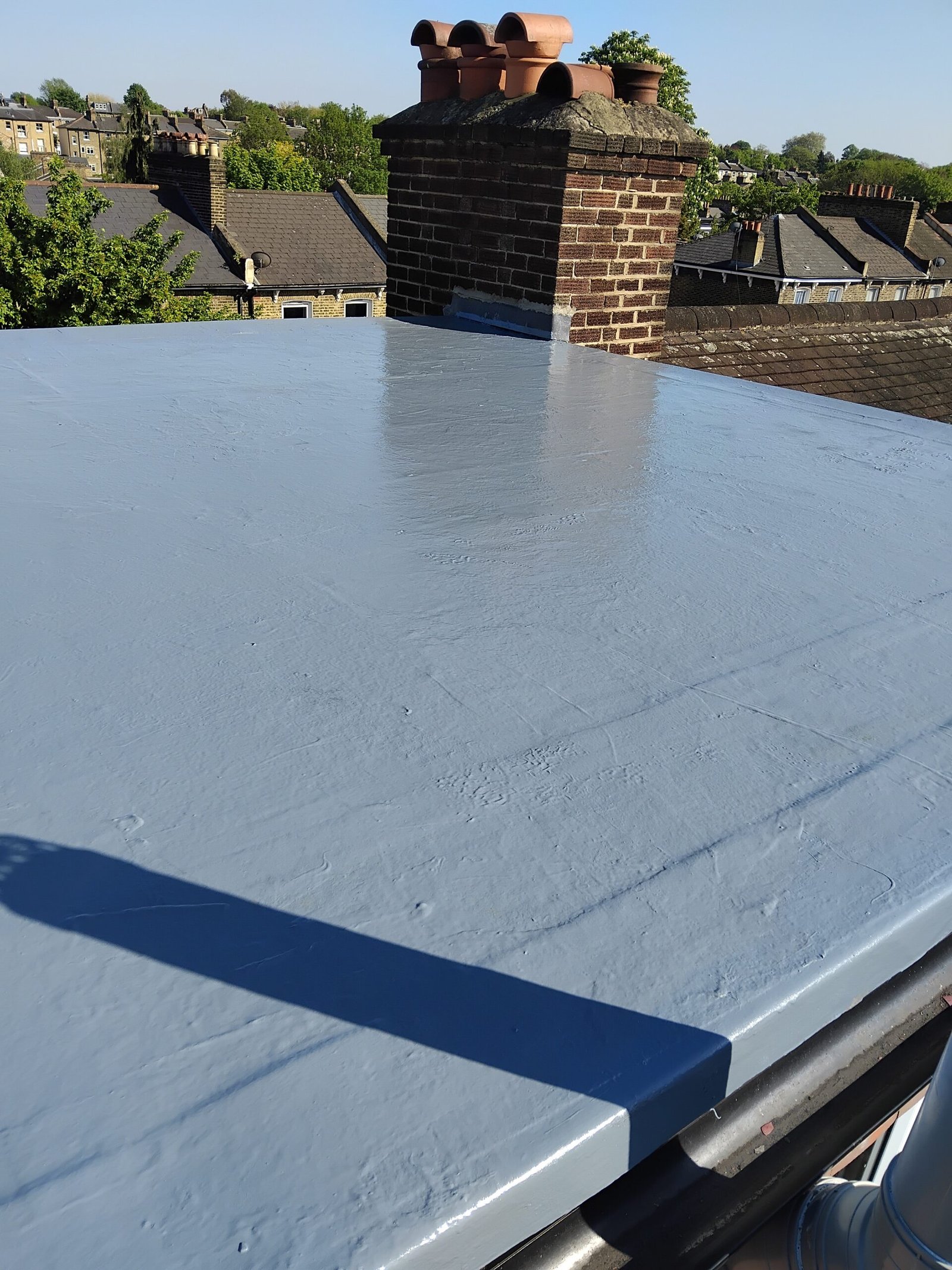 Flat roof repair and waterproofing completed in South East London